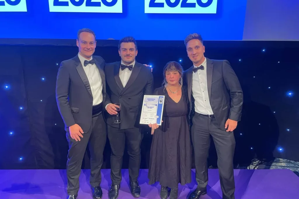 Image of WarmTronics Heated Anti Fatigue Mat at National Rail Awards